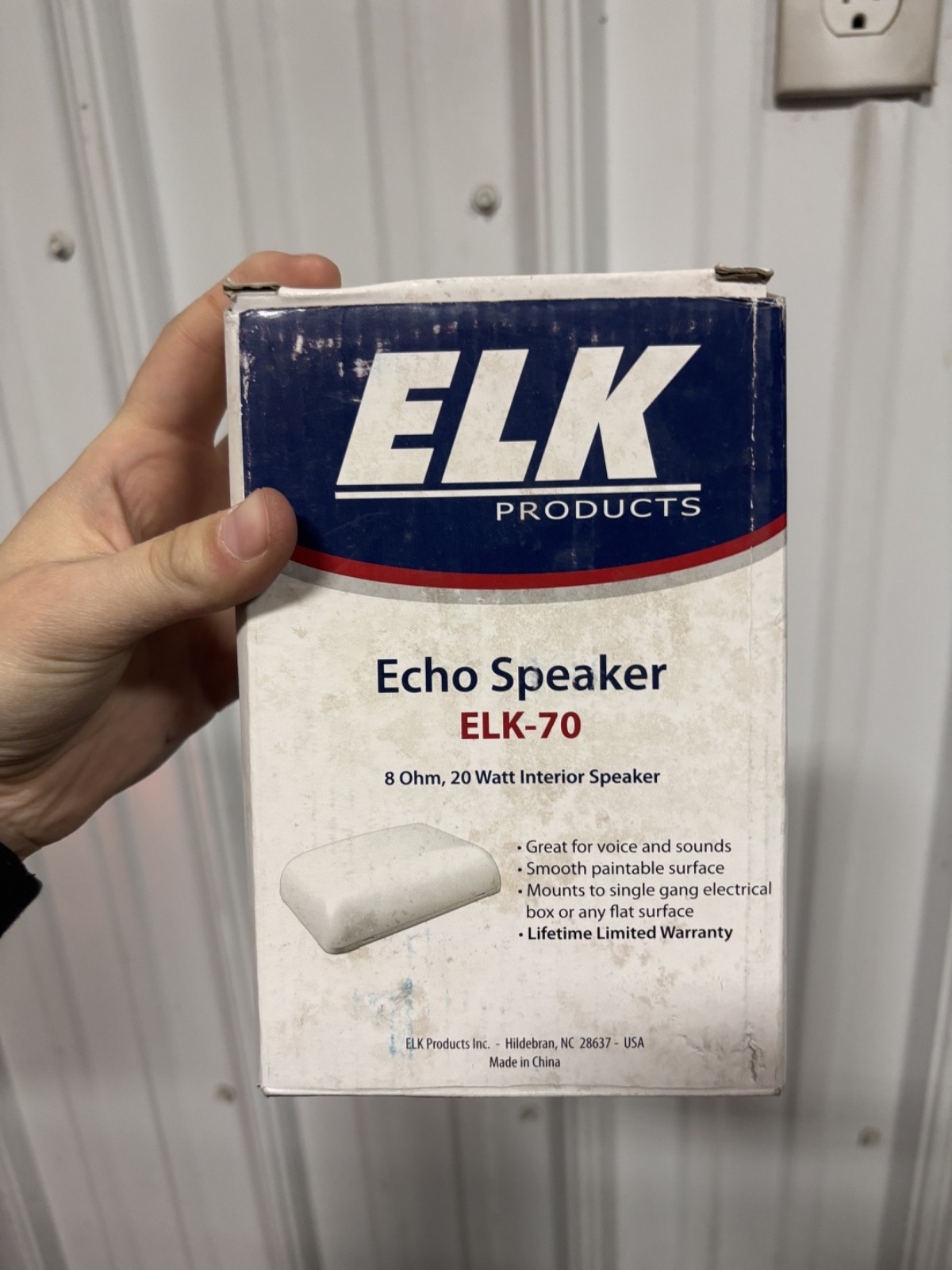 **NEW IN OPEN BOX** ELK-70 Echo Speaker, 20 Watt, 8 Ohm
