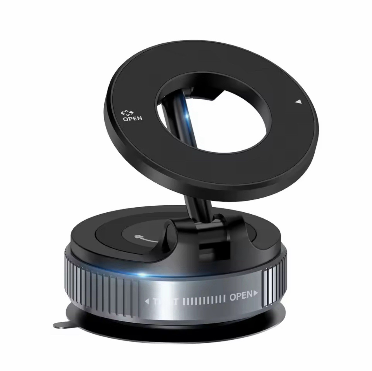 MagSafe Magnetic Car Phone Holder 360° Vacuum Suction Foldable Mount K007