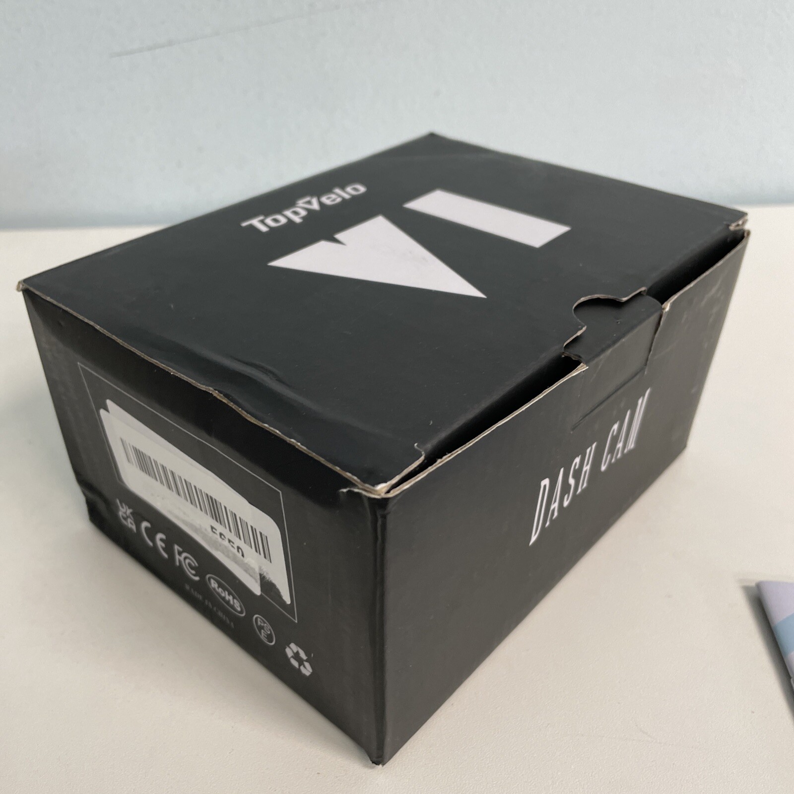 Topvelo Front/Interior Back Dash Cam Video Recorder Open Box item