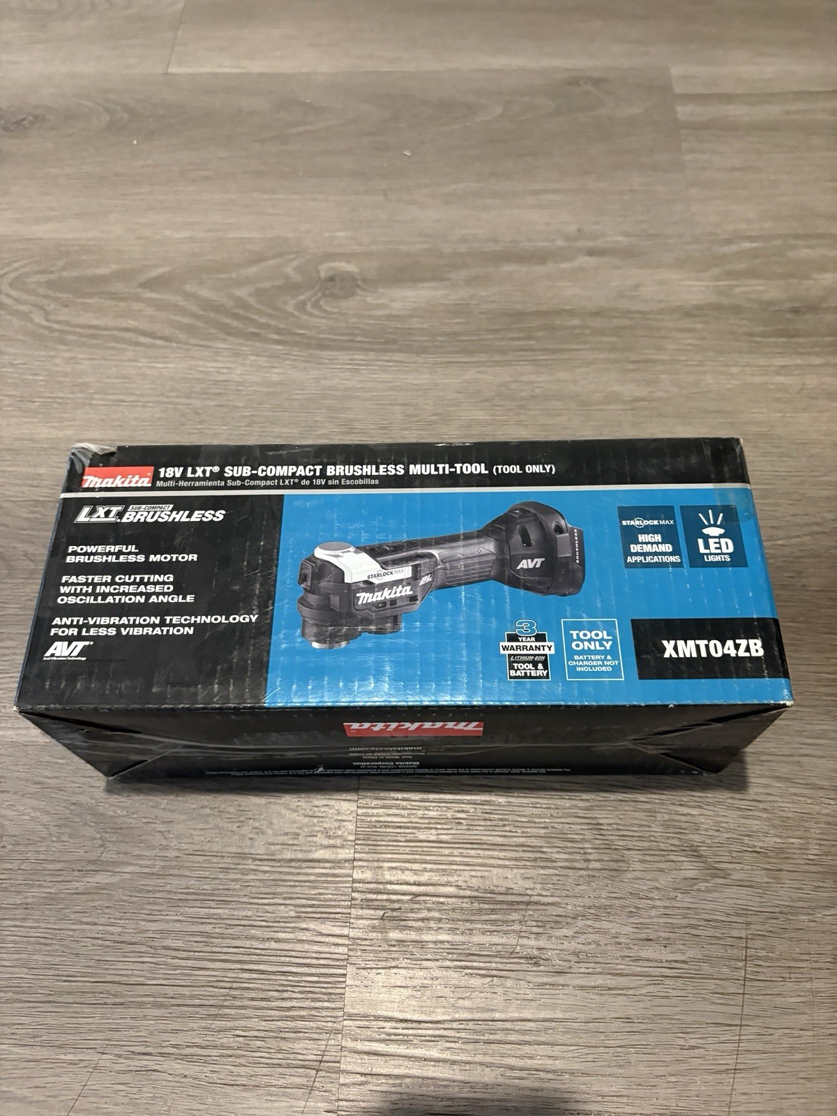 NEW! Makita XMT04ZB 18V LXT Sub-Compact Multi-Tool (Tool Only)