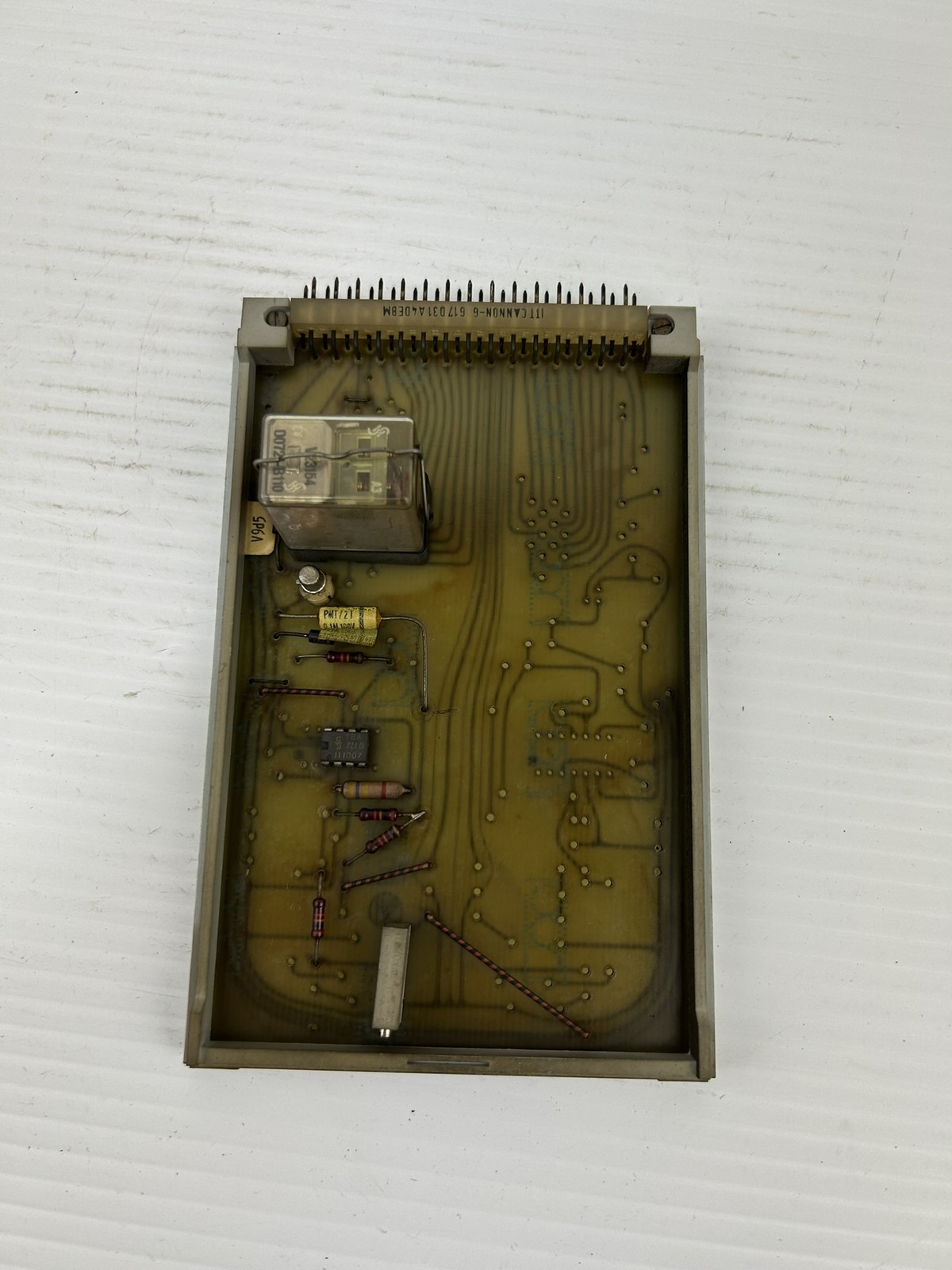 Barmag Electronic E126/00 Circuit Board with 1 Relay E126-00