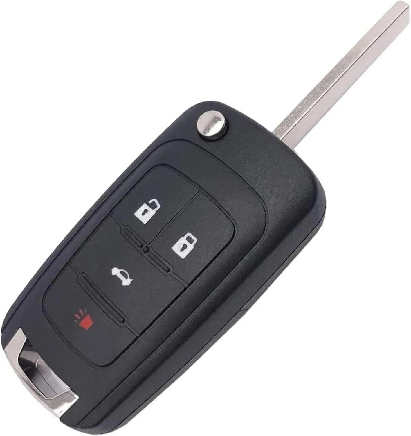 Carcasa Llave Plegable Flip Remoto para Chevy Cruze Malibu Camaro 2010-2014