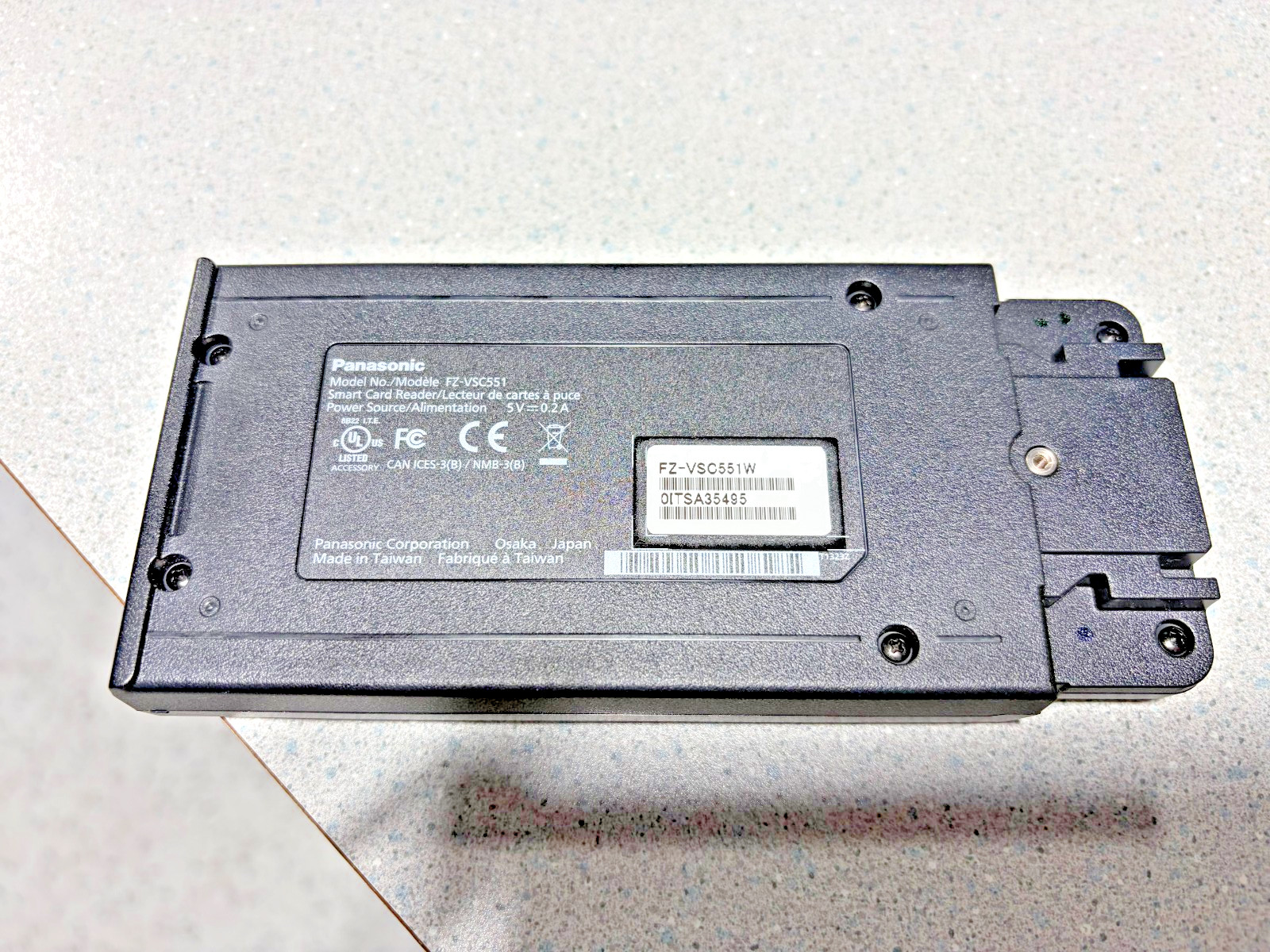 Panasonic FZ-VSC551W Toughbook FZ-55 Front Expansion Area Smart Card Reader