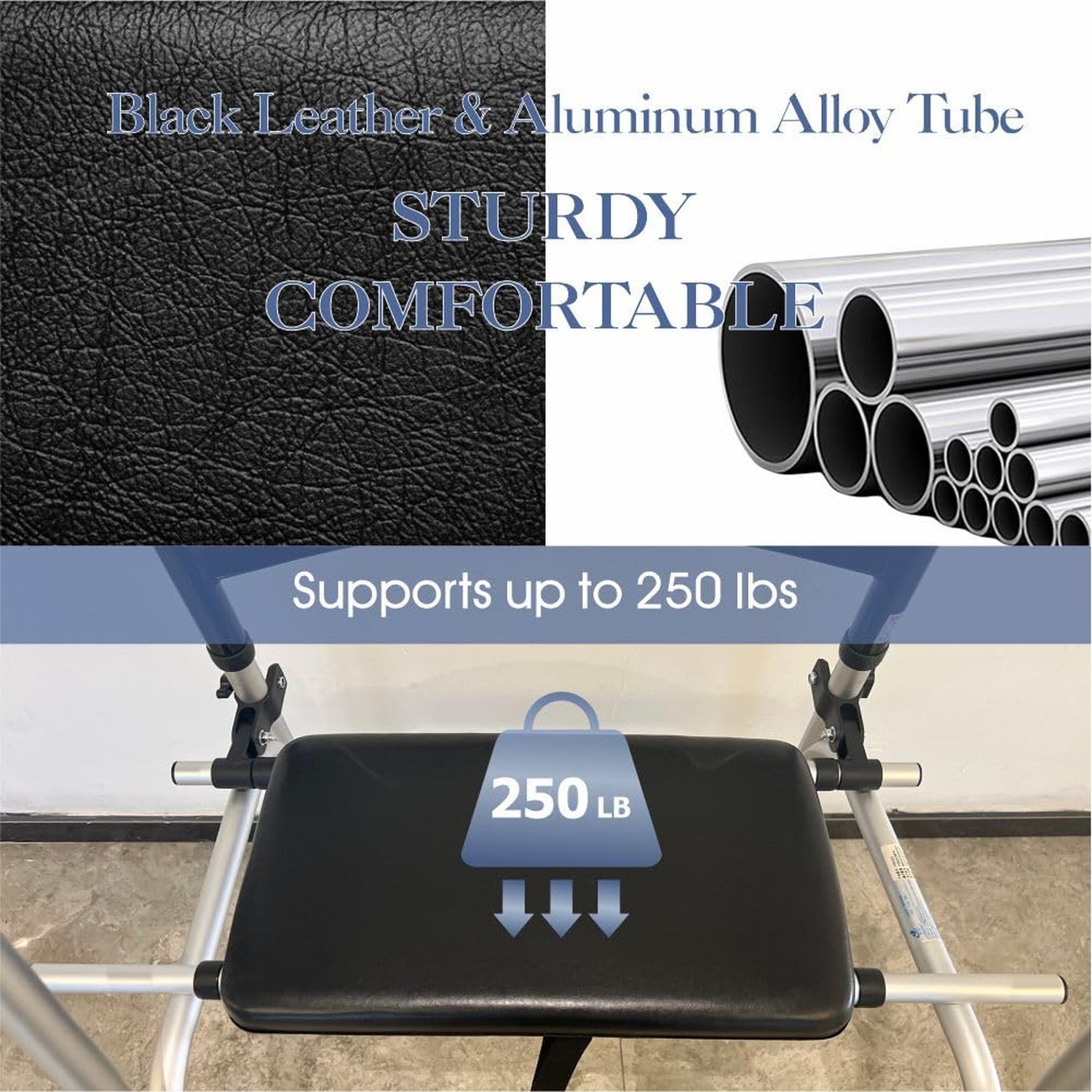 Universal Walker Rest Seat for Attachable Seat Folding Walker, Maximum Weight...