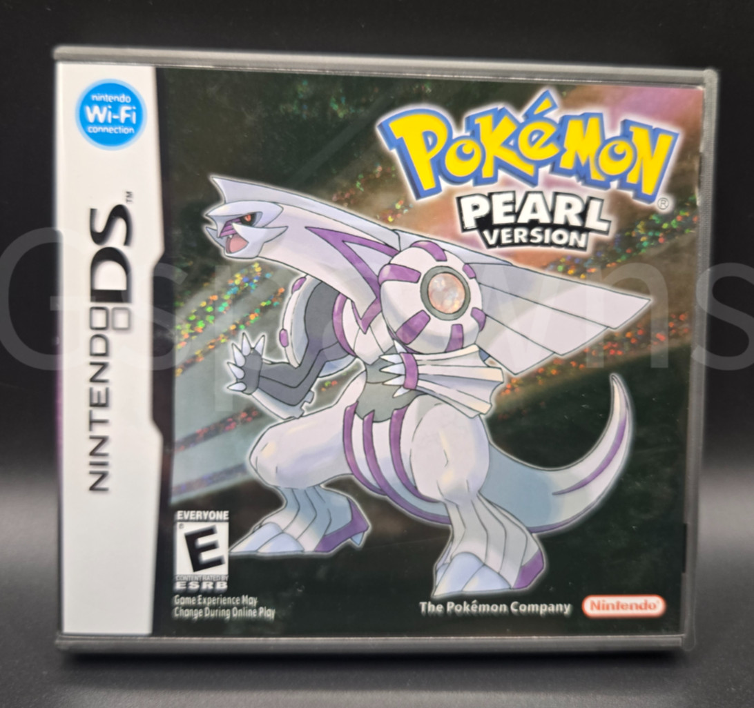 Pokémon Pearl Version Replacement Case and Manual Only - (No Game) Nintendo DS