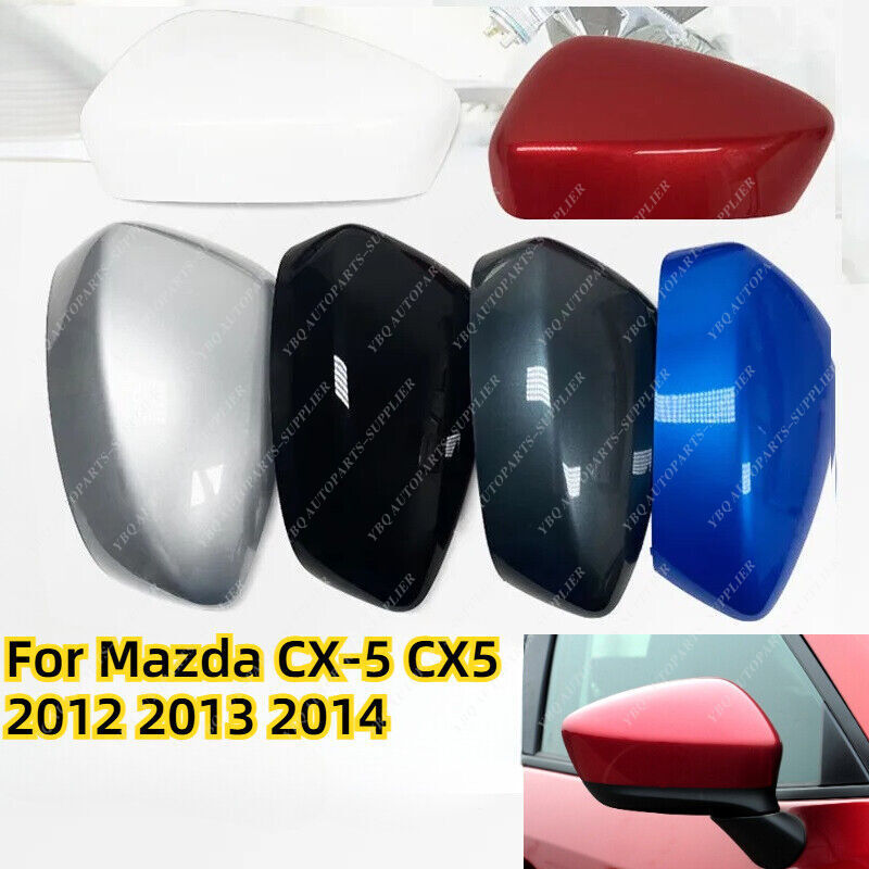 For Mazda CX-5 CX5 2013 2014 Car Side Mirror Shell Cover Outer Wing Housing Cap