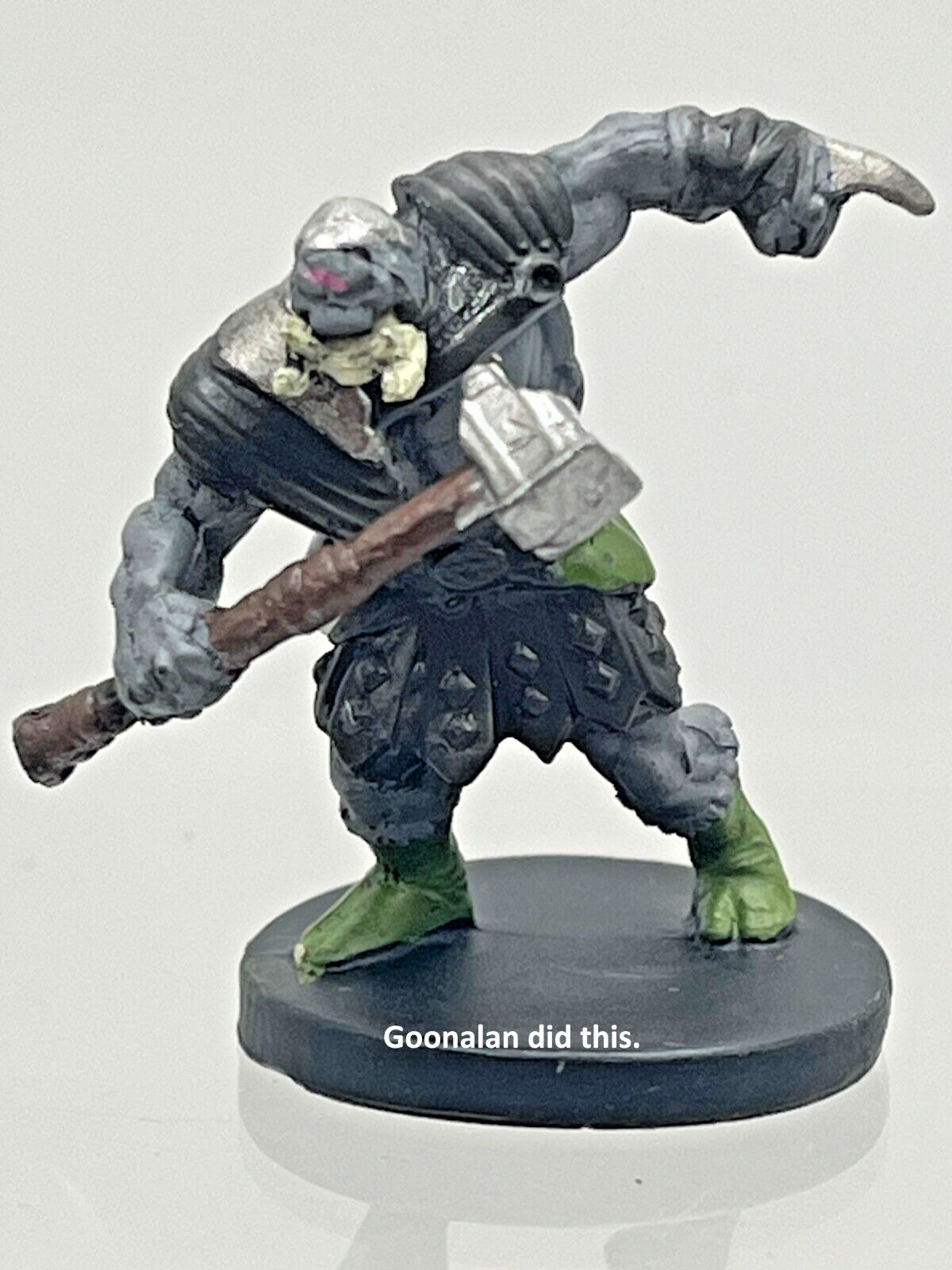 D&D Pathfinder Mini Monster Menagerie 2 07 Orc (Warhammer)
