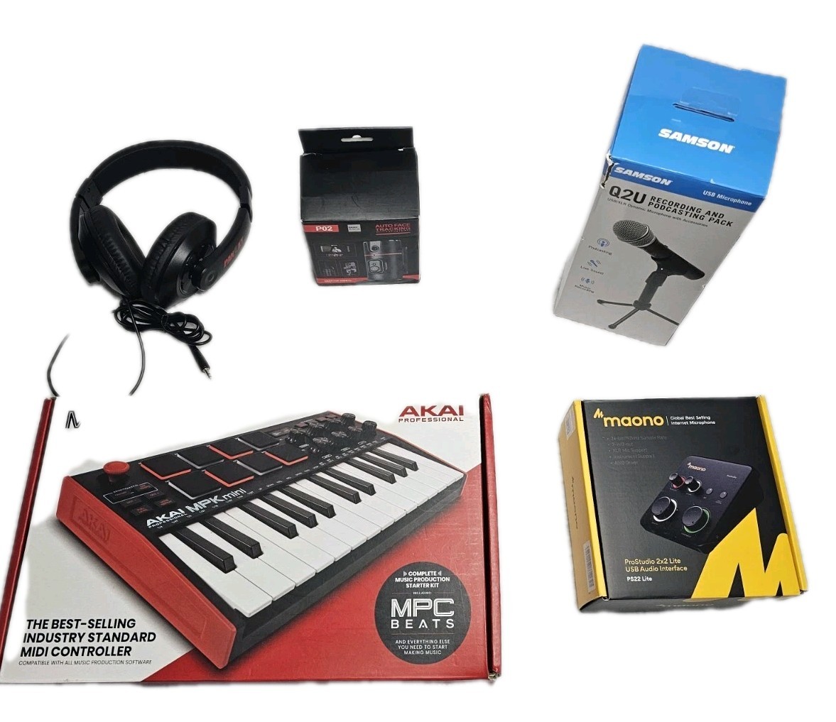 Music Recording Studio Equipment Bundle