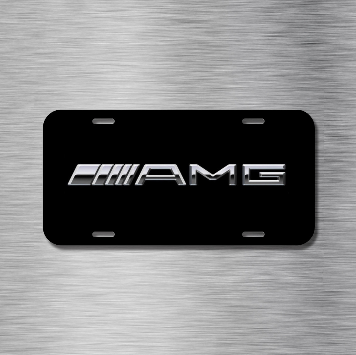 NEW AMG Aluminum License Plate CAR SUV Truck