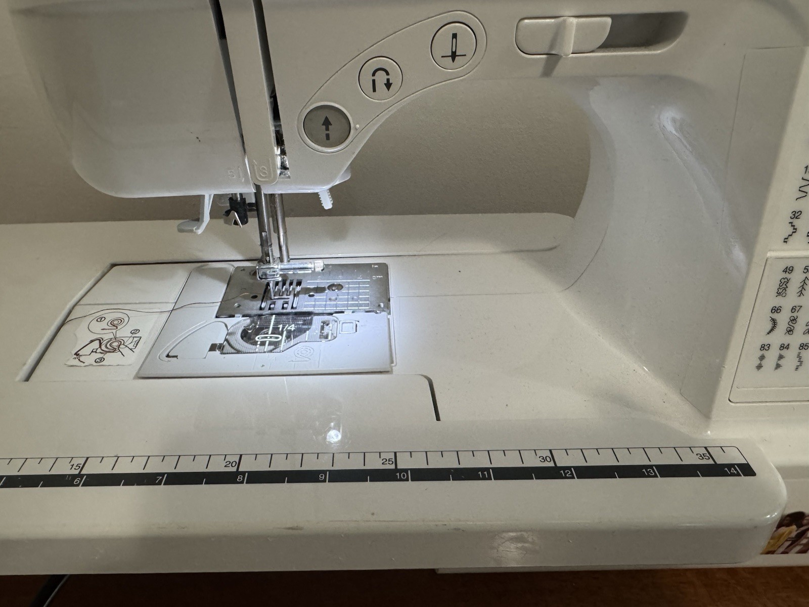 Brother BX2925PRW Project Runway Computerized Sewing Machine Pedal Table Manuals