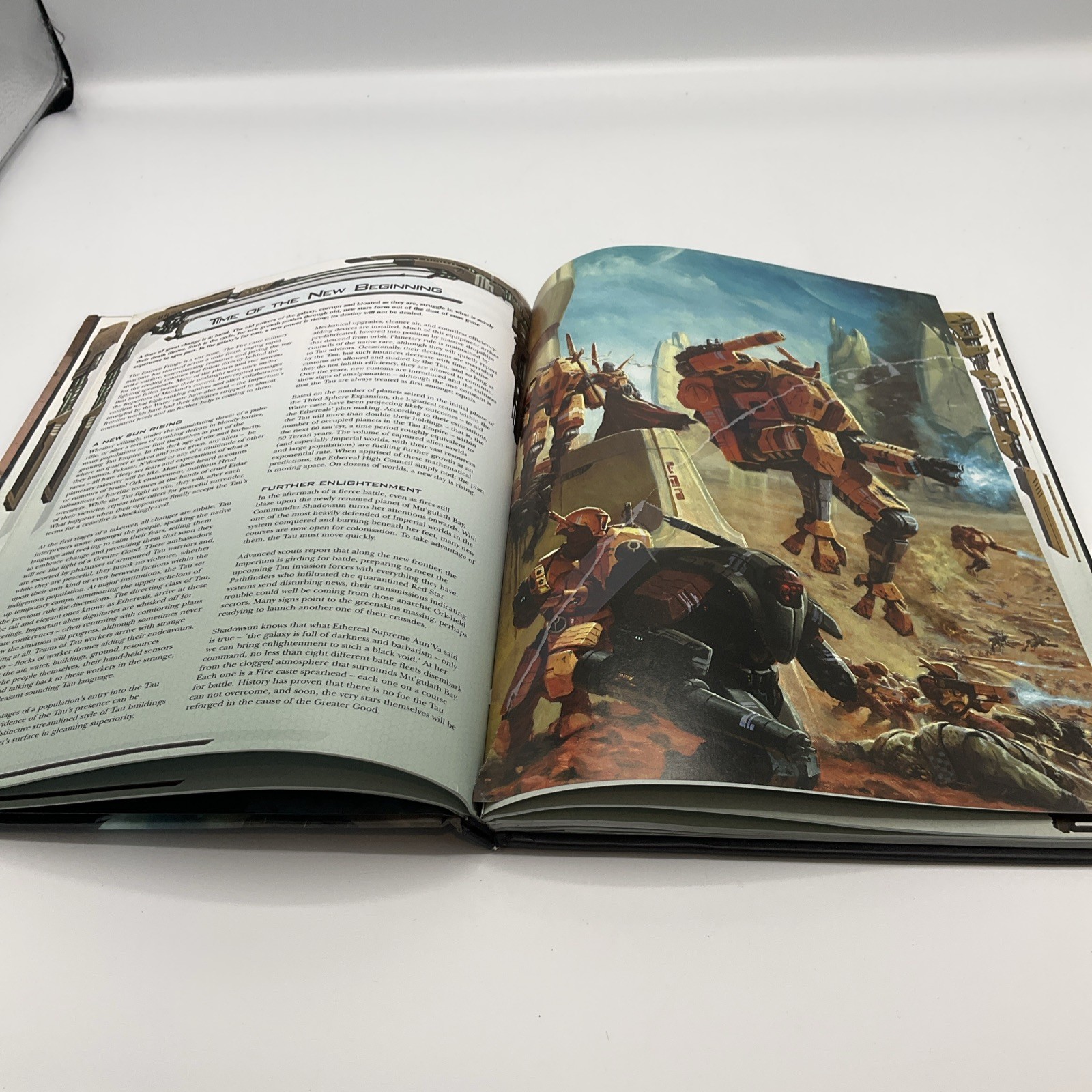 Games Workshop Warhammer 40k TAU Empire Rulebook Codex 6th Edition HC