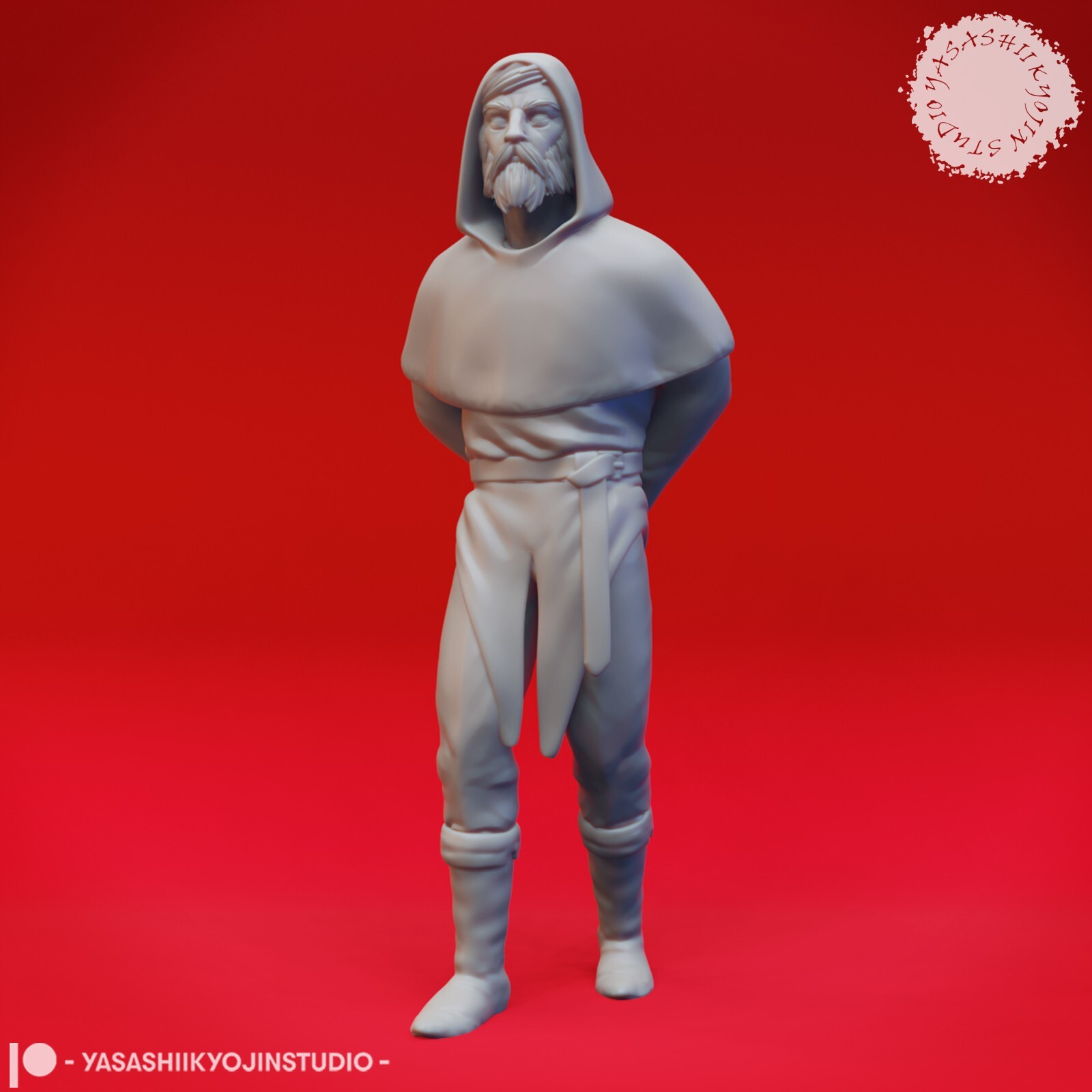 Townsfolk 01 - Man - Yasashii - Monster Dungeons and Dragons 32mm Fantasy D&D