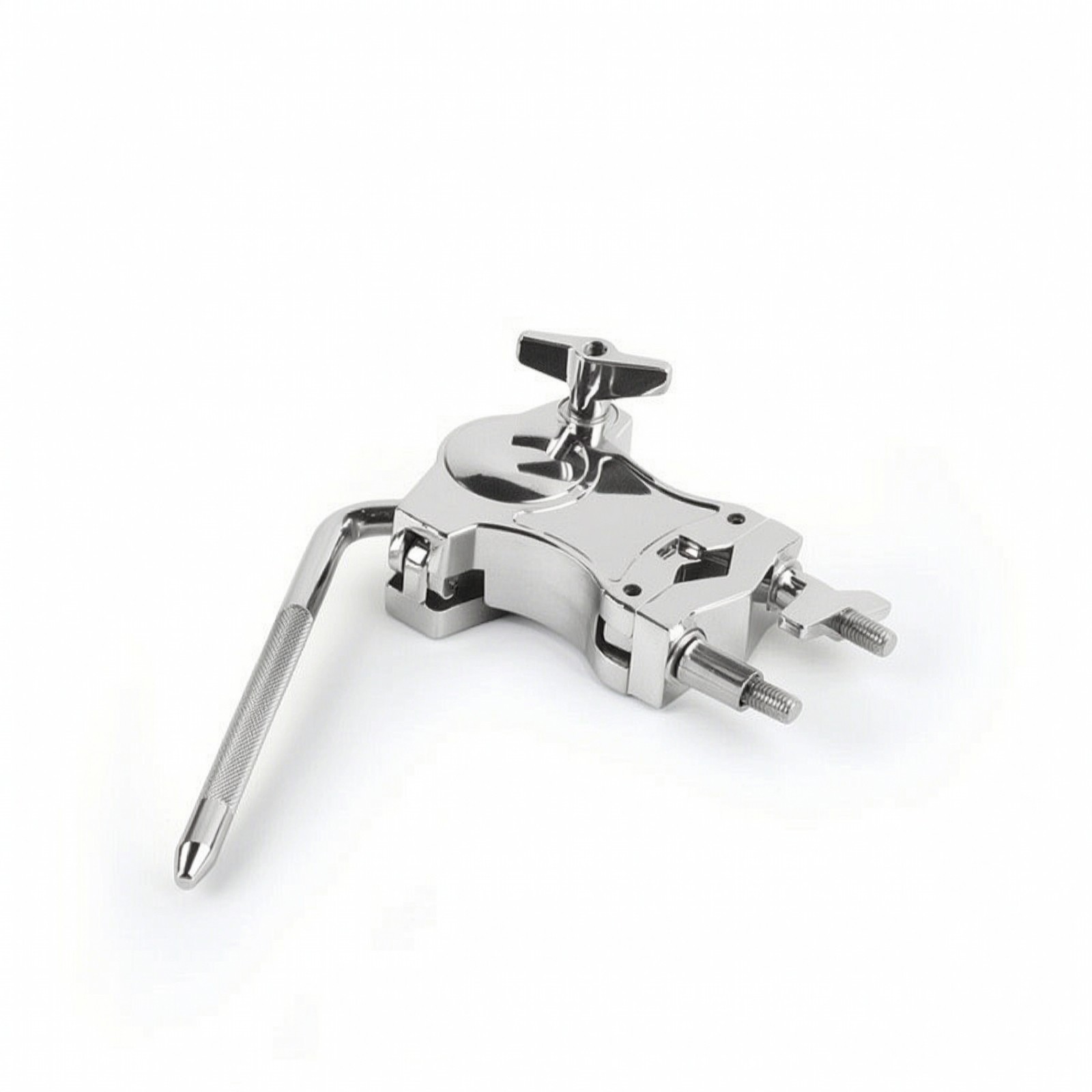 Drum Tom Clamp with L-Rod Sturdy L-Rod Tom Mount Secure