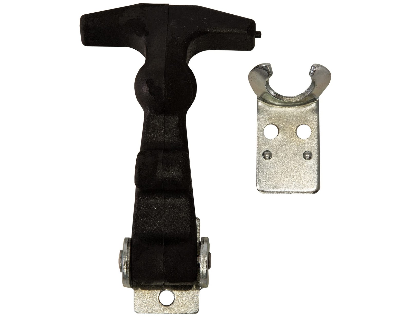Buyers Products WJ1954 4 Inch Easy Grip Rubber Hood Catch with 4 Count