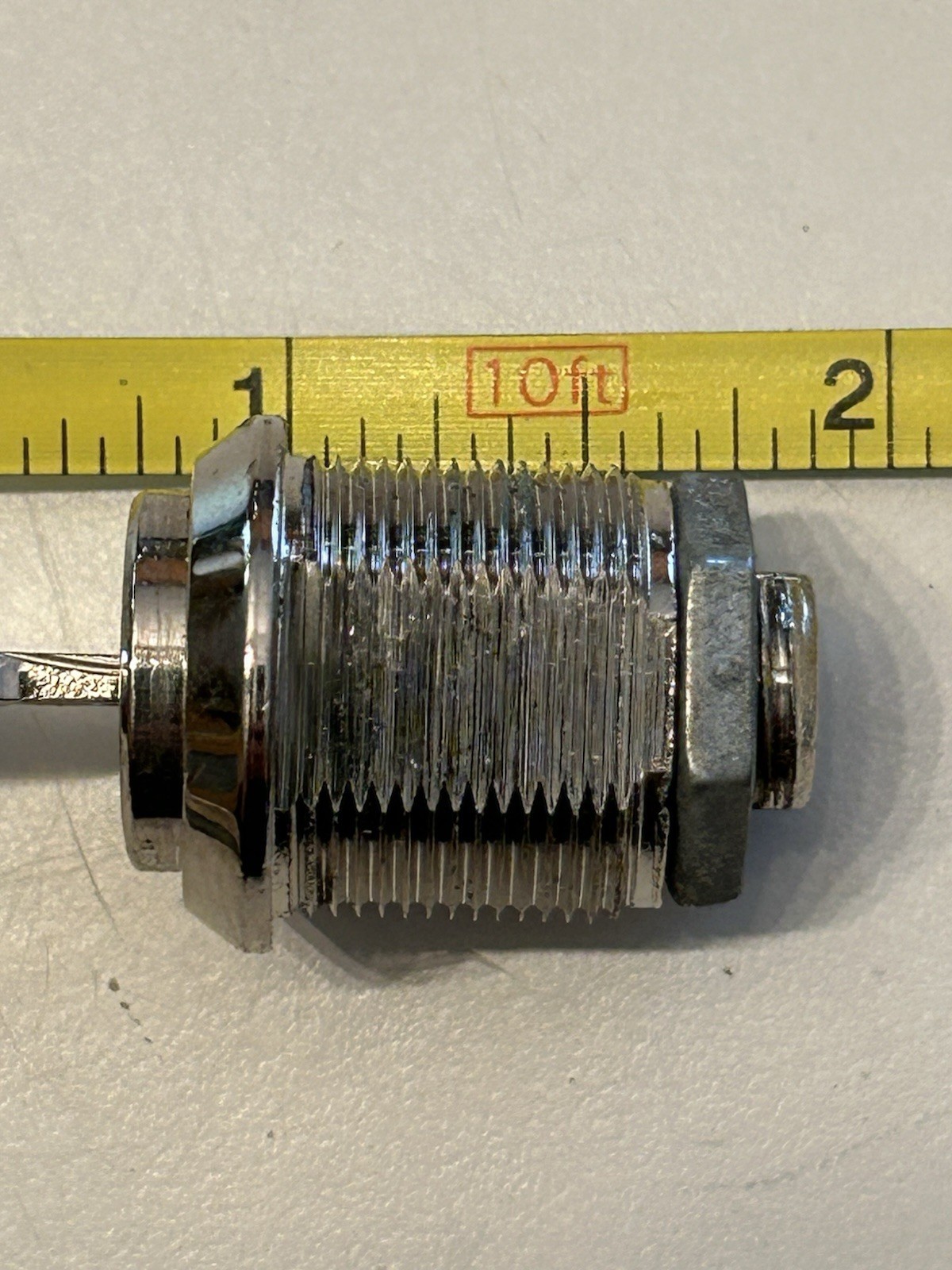 Steelcase Replacement Lock Cylinder Plug Core with 2 keys - NOS