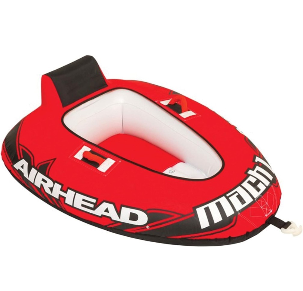 NEW Airhead Mach 1 Single Rider Towable Tube Boating Water Sports