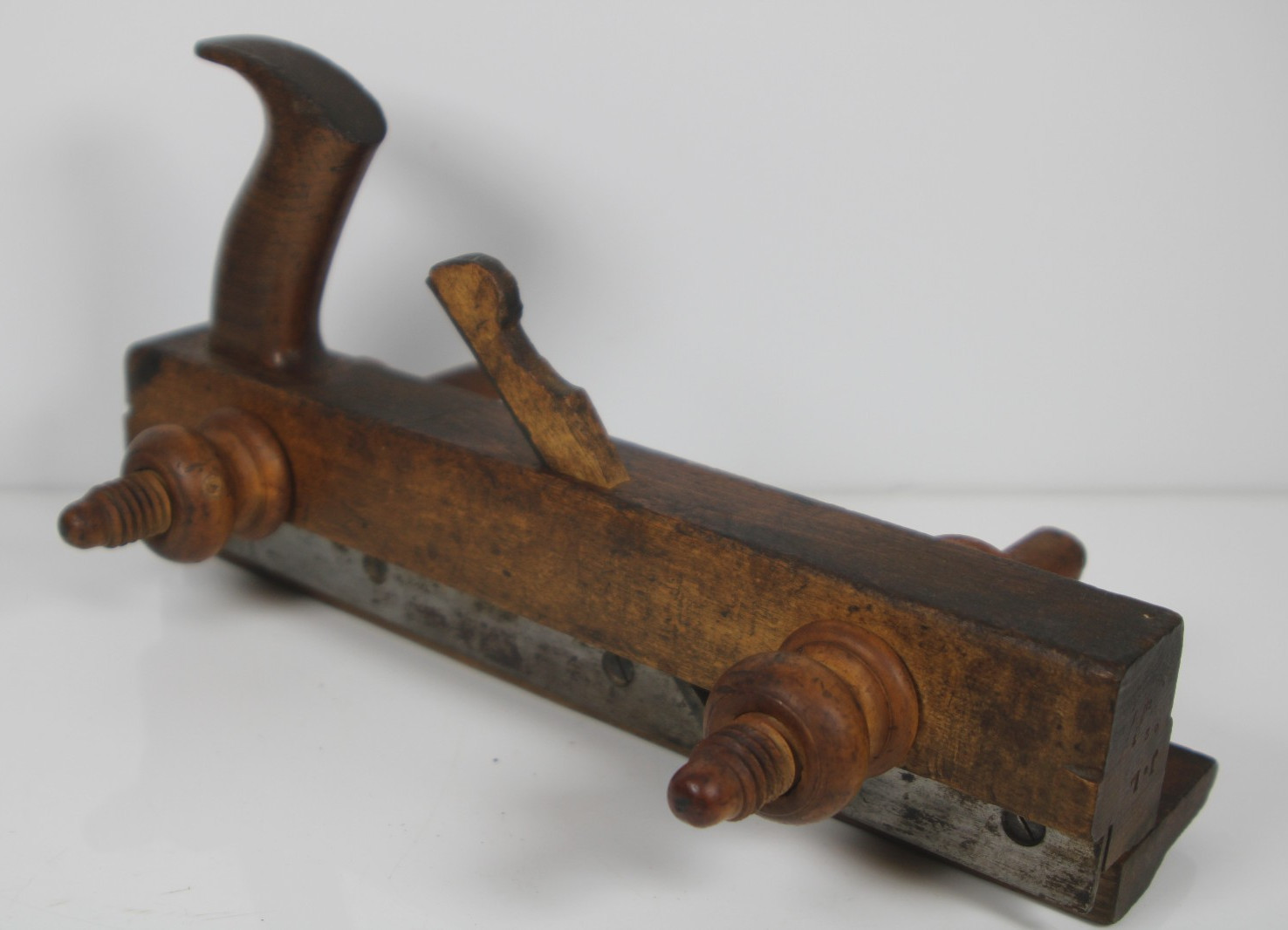 FINE Antique Vintage Greenfield Tool Co Screw Arm Plank Plane Inv#MX30