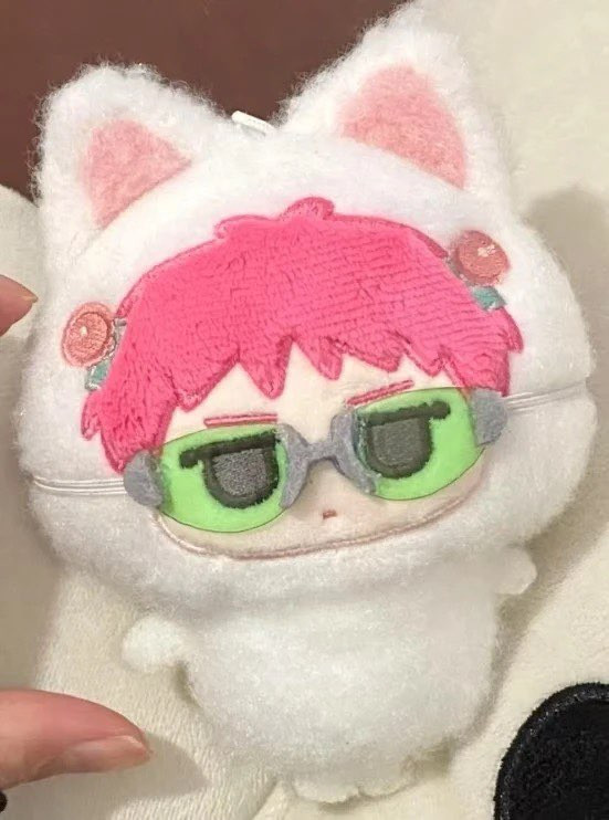 The Disastrous Life of Saiki K. Saiki Kusuo 10cm Plush Doll Pendant Toy Anime
