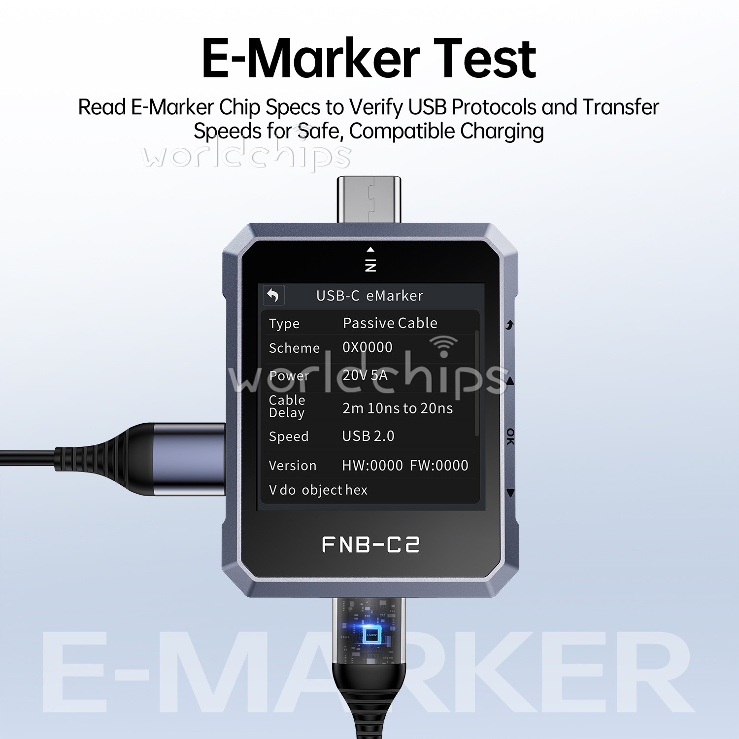 FNIRSI FNB-C2 Multifunction USB Tester Current Volt Power Meter charging Tester