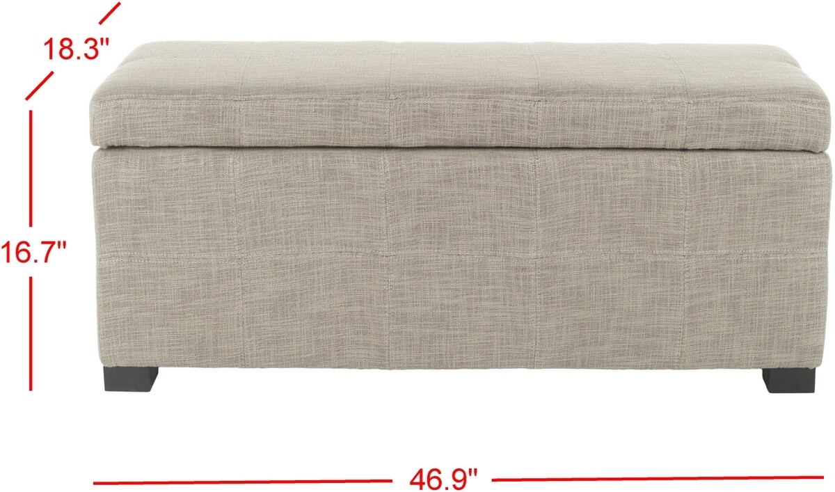 Safavieh Madison Storage Bench Large, Reduced Price 2172701803 HUD8226M