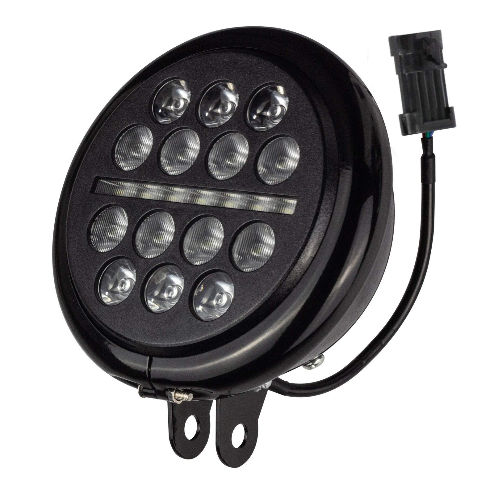 Eagle Lights 5.75" LED Headlight Kit for 2018+ Harley Softail Low Rider S