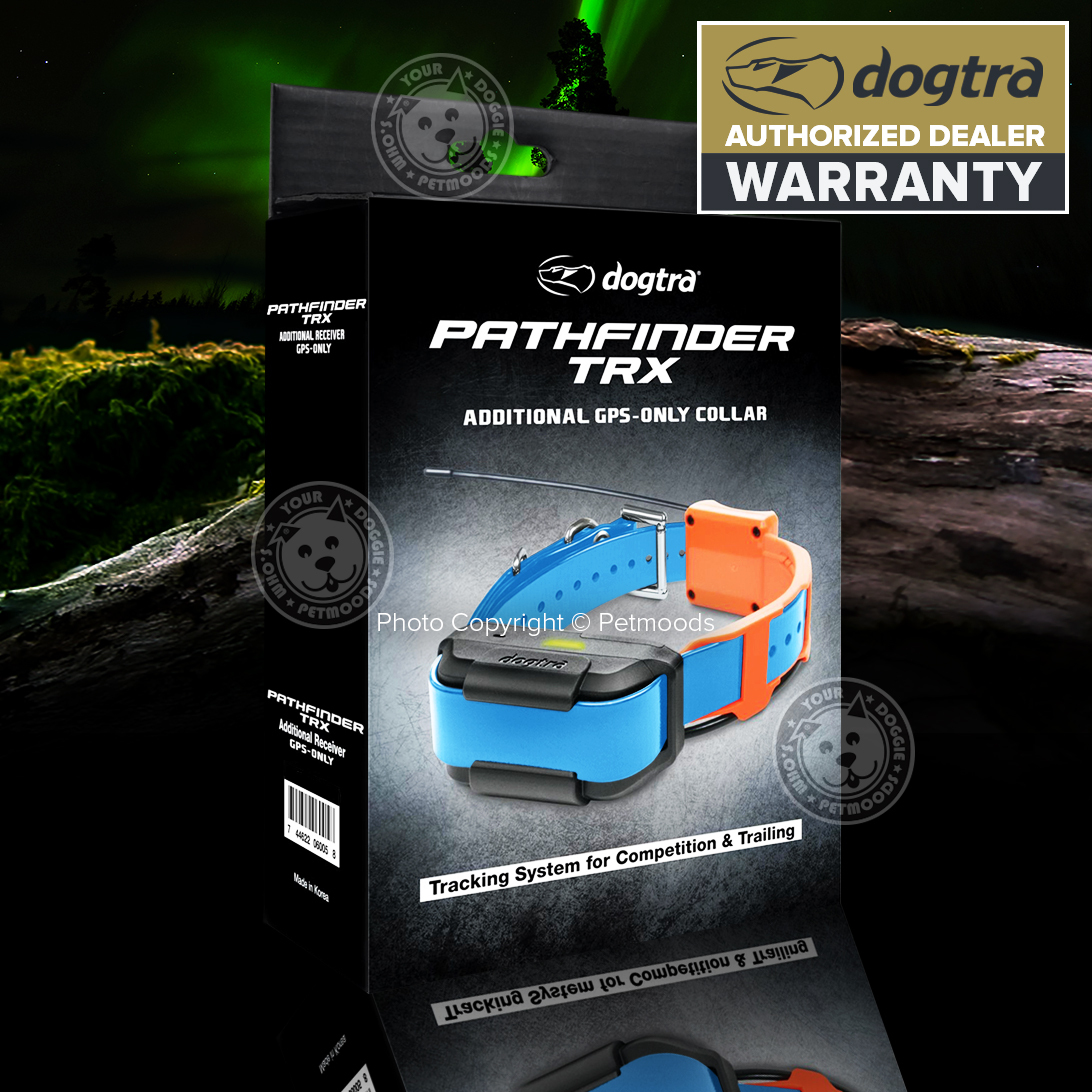 Dogtra Pathfinder TRX Additional Blue Dog Collar Tracking & Hunting GPS-Only