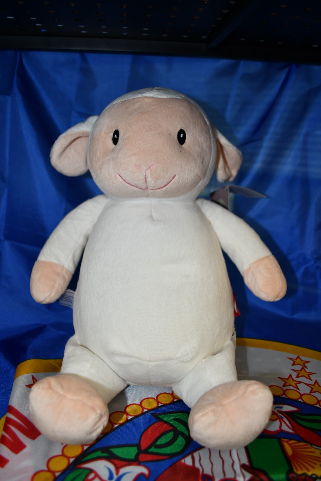 Fluffy Lamb -Loverby Cubbies Stuffed Animal