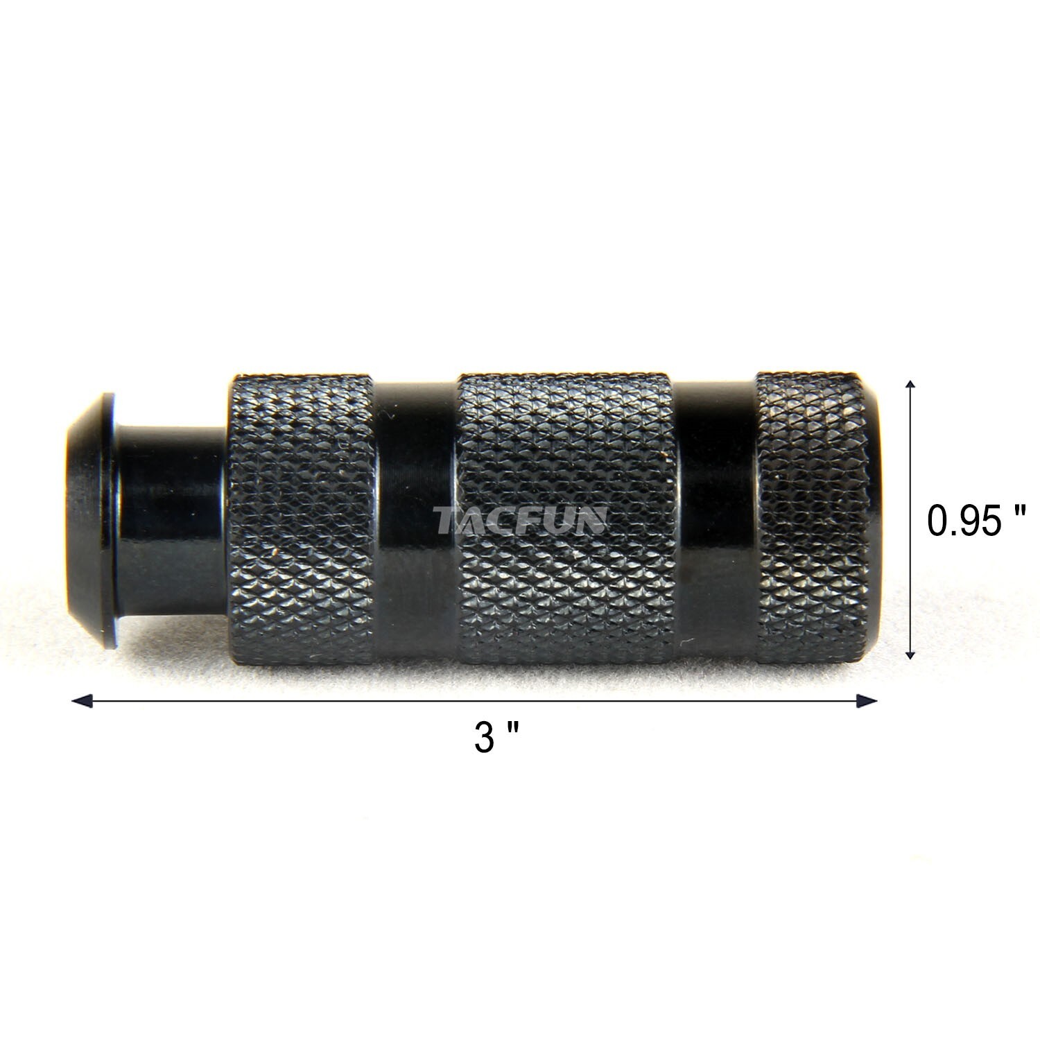 BLACK Aluminum Extended Handle For Ruger PC