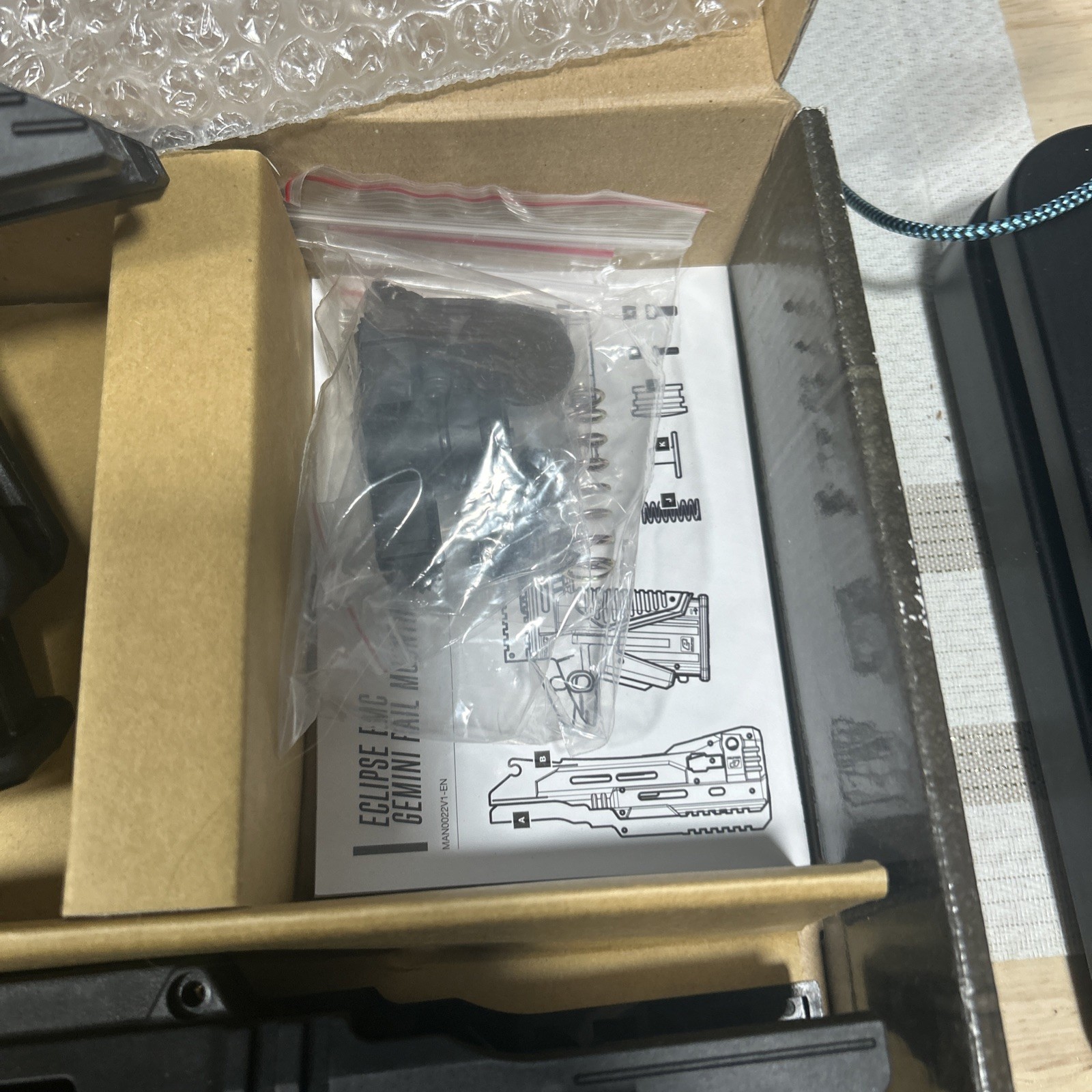 Eclipse EMC Gemini Rail Mounting Kit Black