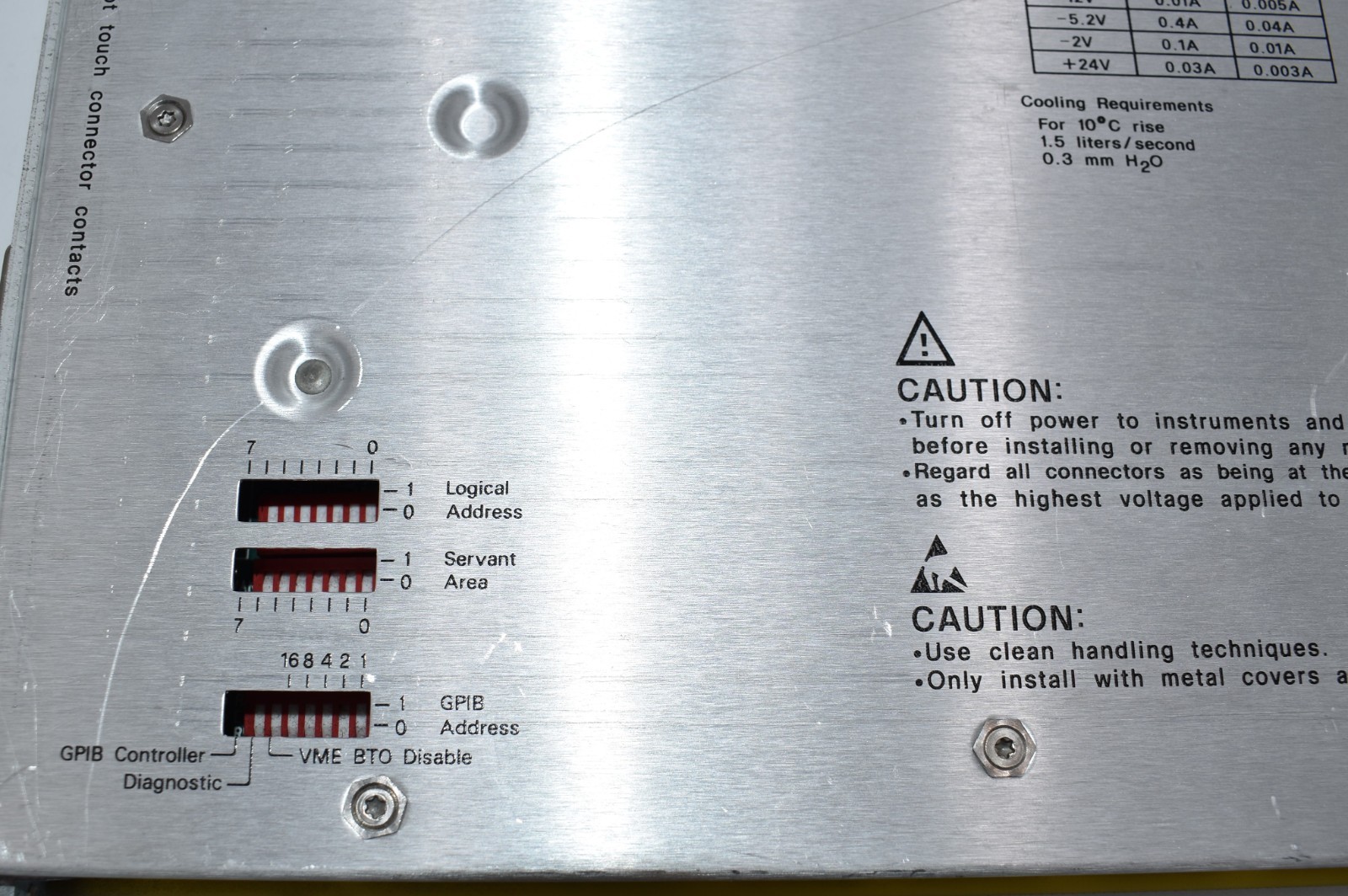 HP / Agilent 75000 Series C Command Module E1406A - Untested