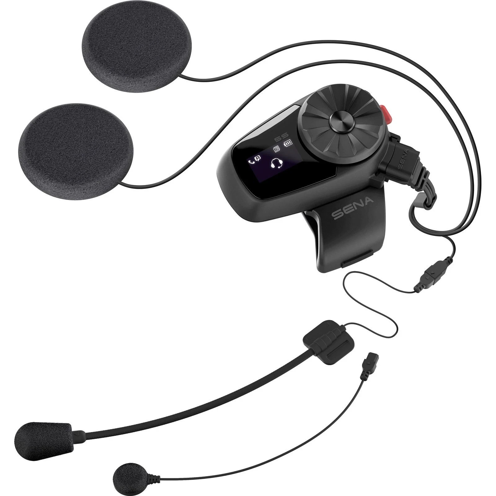 Sena 5S Bluetooth Headset Single Communication System - Black