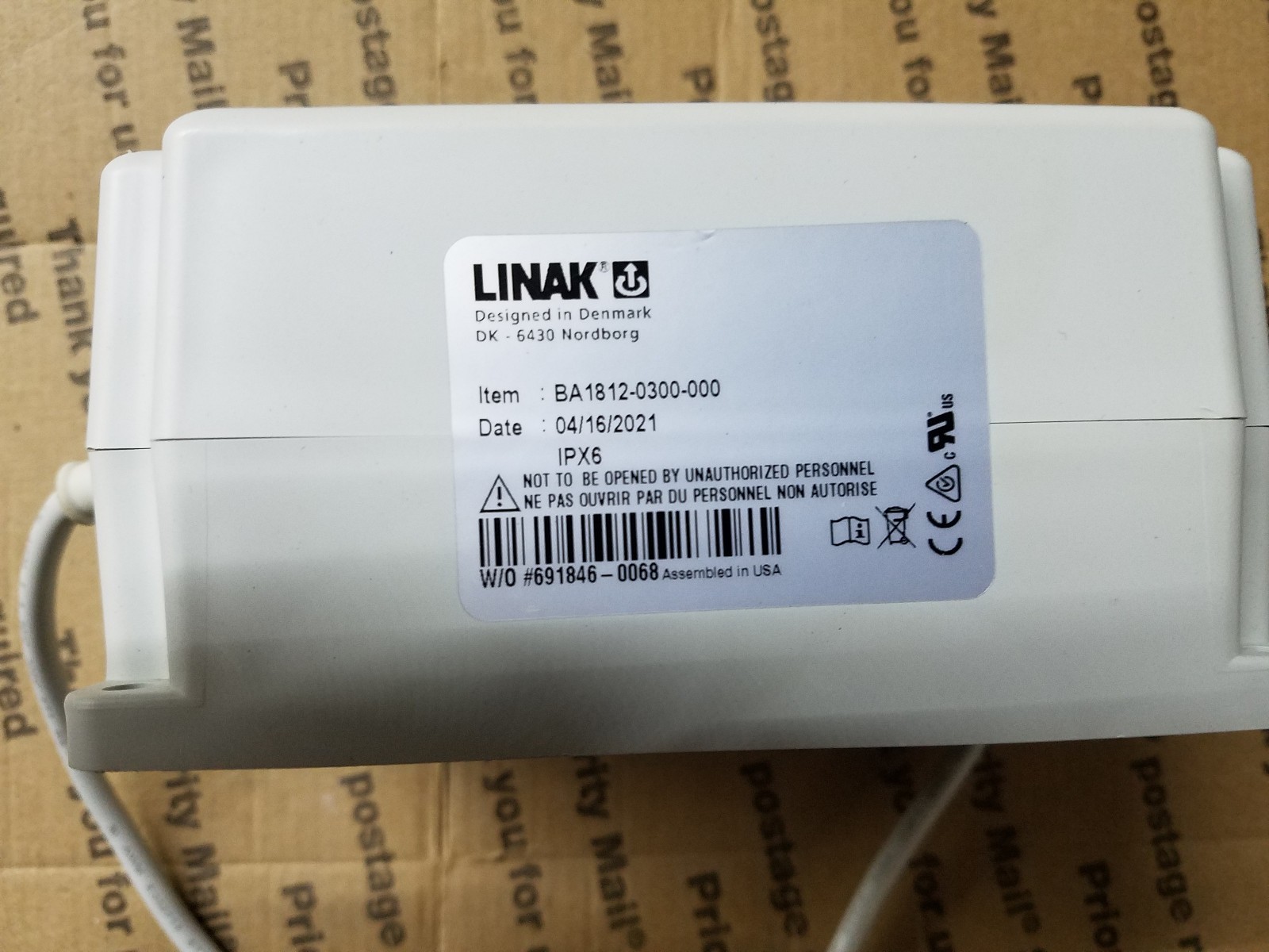LINAK BA1812 0300 000 Free Ship🇺🇸