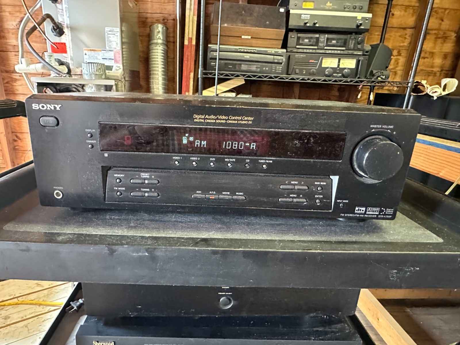 Sony STR-K750P Receiver HiFi Stereo 5.1 Channel Home Theater Radio Vintage Audio