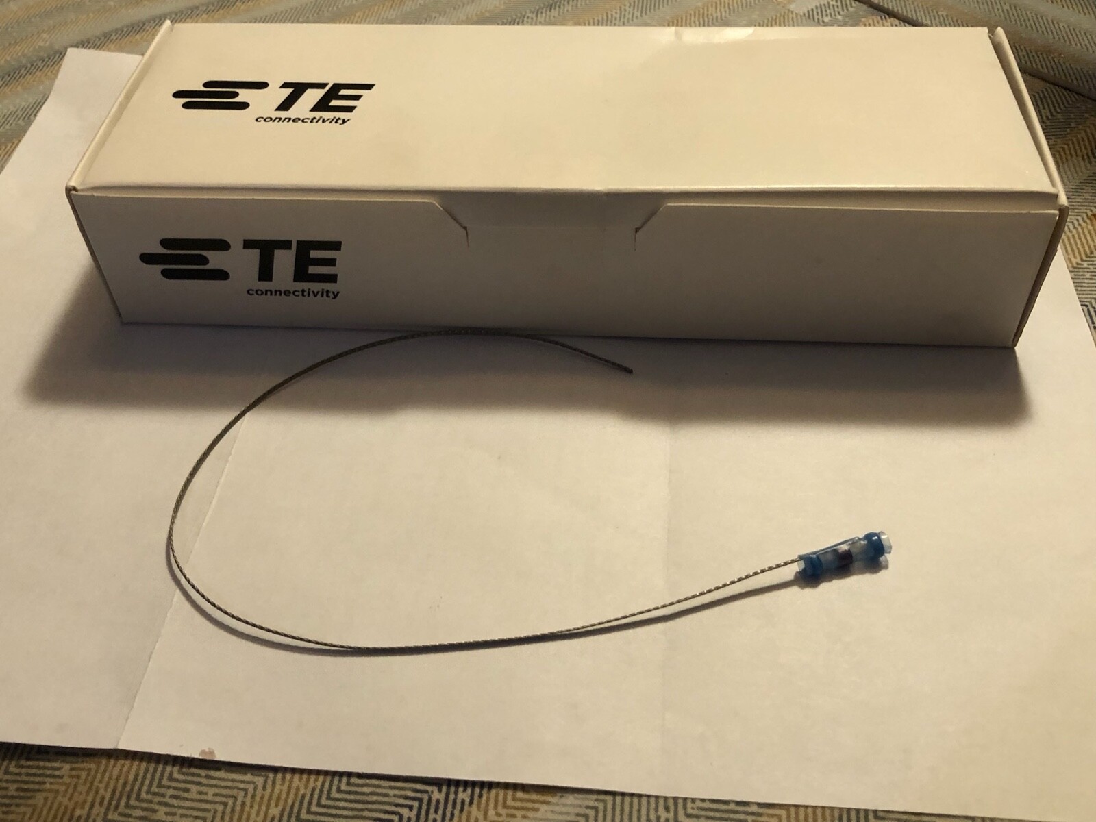 TE Connectivity S03-02-R-100 Solder Sleeve Shield Terminators qty 100 Brand New