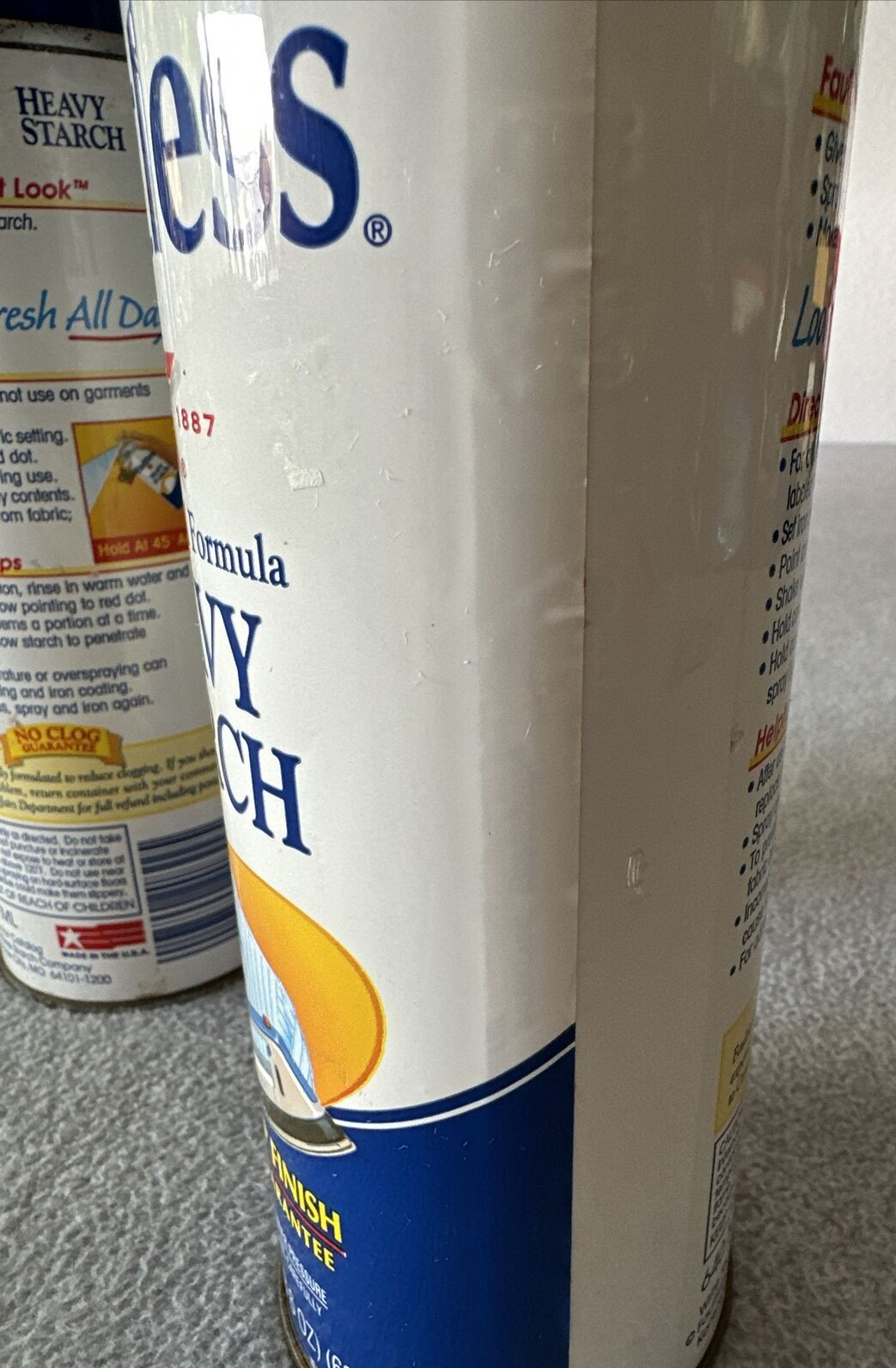 Faultless- Professional Formula, Heavy Starch, Vintage 22oz. 2000 exp date