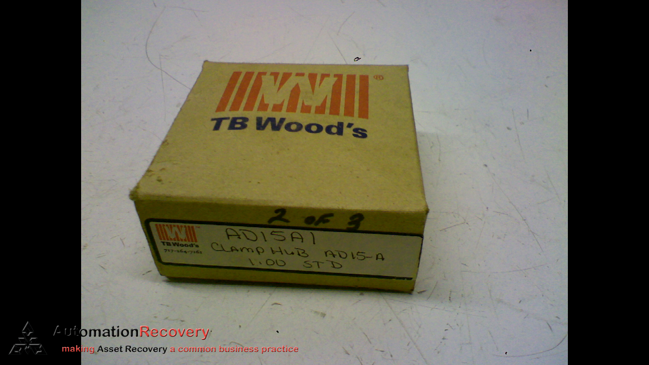 TB WOODS AD15A1 CLAMP HUB, NEW #163184