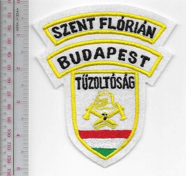 Fire Boat Hungary Budapest Fire Brigade Fireboat  Tuzoltosag Marine NO TARIFF