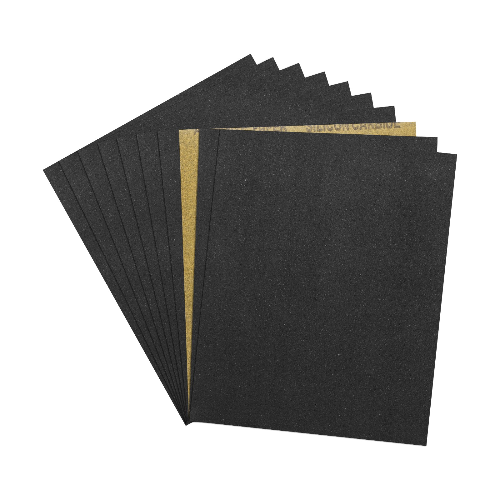 Sandpapers (9" x 11"/229mm x 279mm) 10 Sheet, 2000 Grit Sand Paper for Polishing