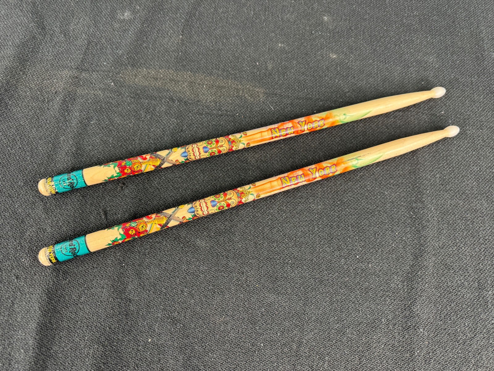 Vic Firth Drumsticks Collectible Series Wood Skulls Bones New Open Drum Sticks