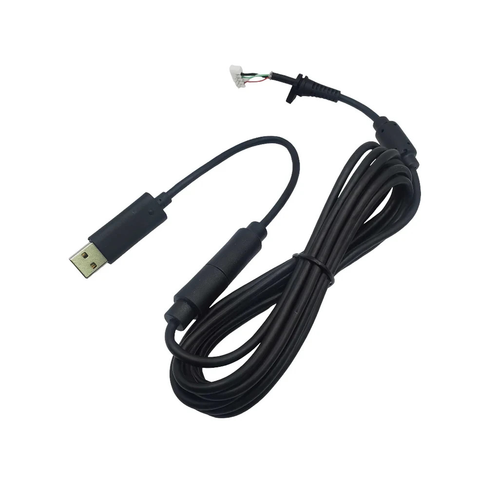 Microsoft Xbox 360 Replacement Controller Cable with Breakway/Dongle - NEW
