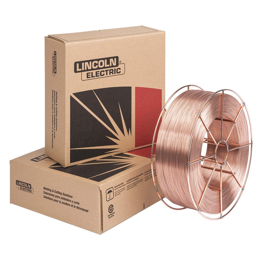 LINCOLN ELECTRIC ED031914 MIG Welding Wire,ER70S-3,0.035",44 lb 49JR51
