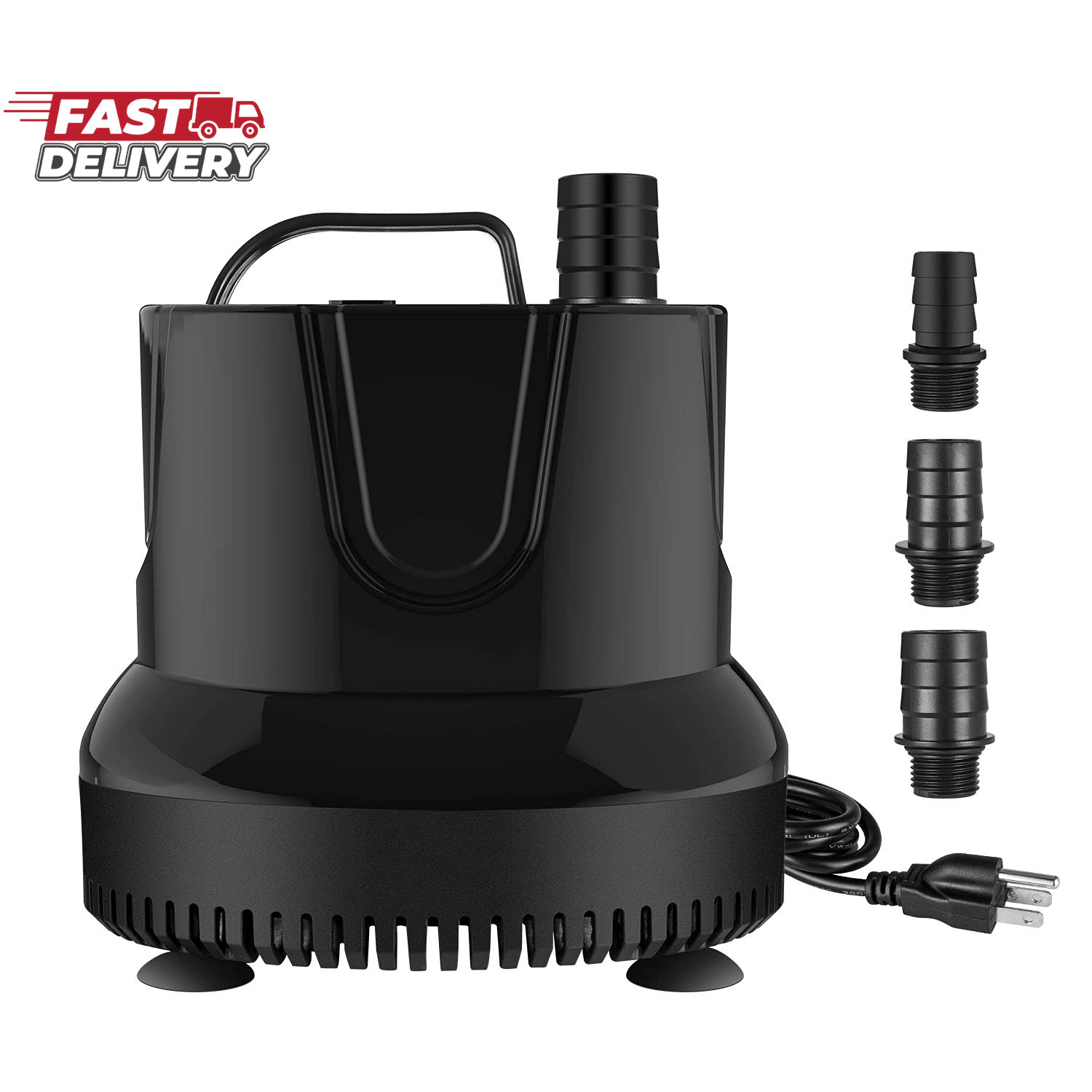 Simple Deluxe 1056GPH Bottom Suction Submersible Water Pump (4000L/H, 85W) with