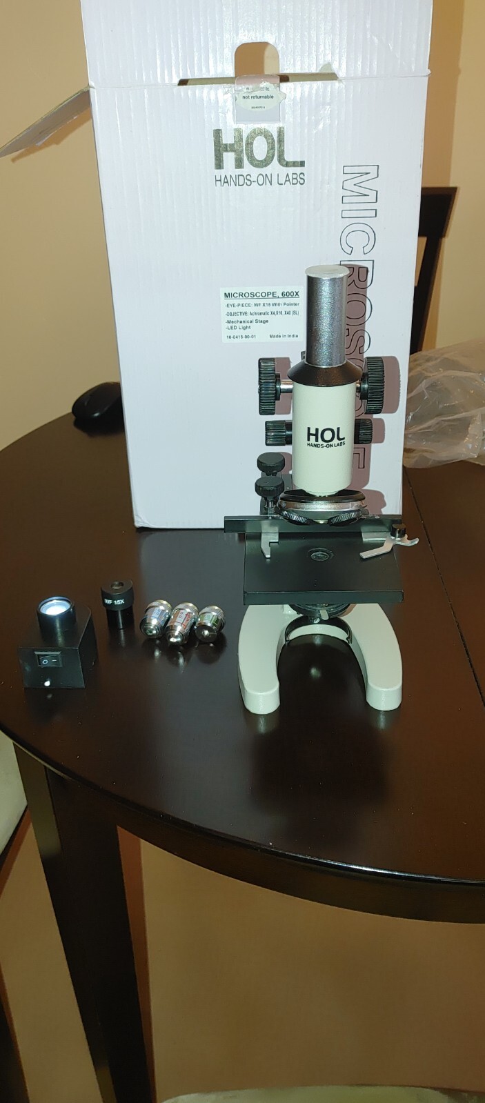 Microscope 600X