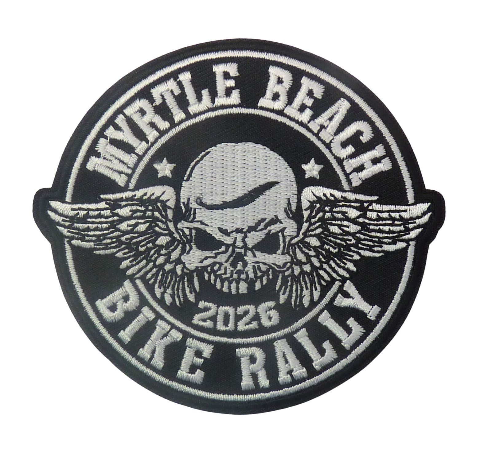 Myrtle Beach 2026 Winged Skull Bike Rally small patch