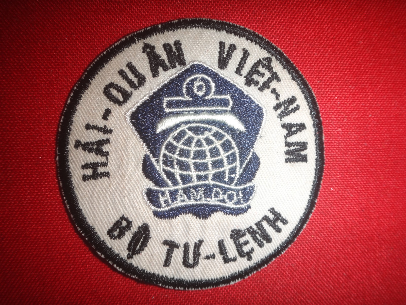 BO TU LENH HAI QUAN VIETNAM South Vietnam Navy Headqters Vietnam War Beret Patch
