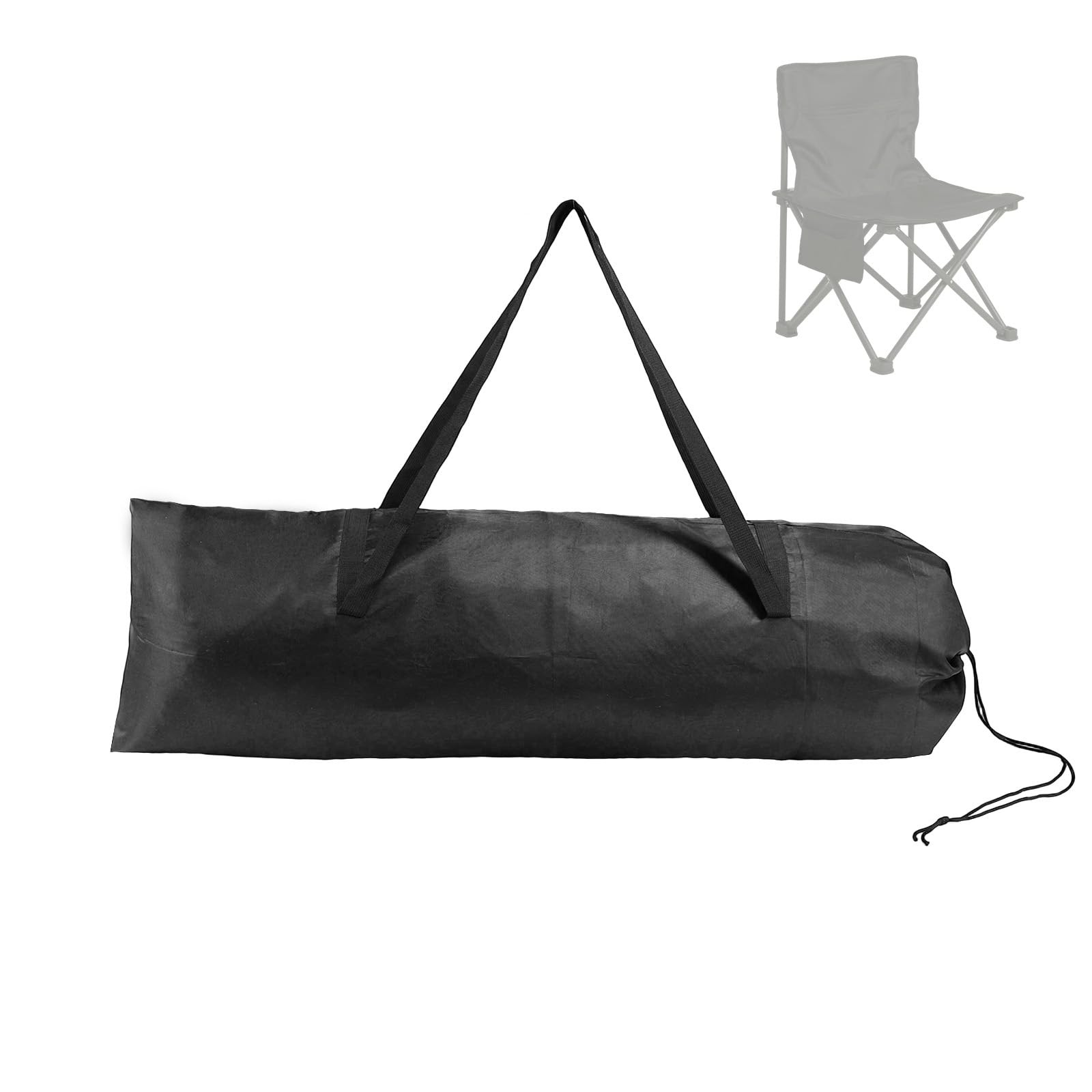 1pcs Camping Folding Chair Bag, 43.31x14.96in Foldable Large Camp Storage Bag...