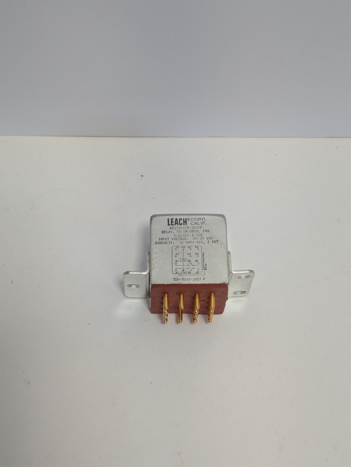 Leach M83726/28-3001P Aviation Relay