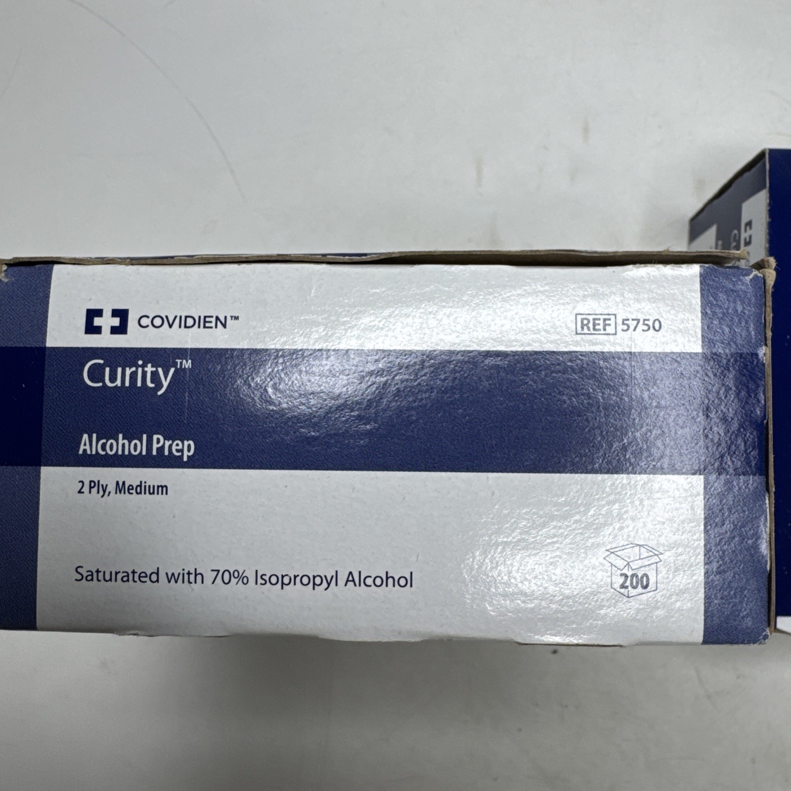Webcol Alcohol Wipes 2Ply Medium 200 Count Lot 2