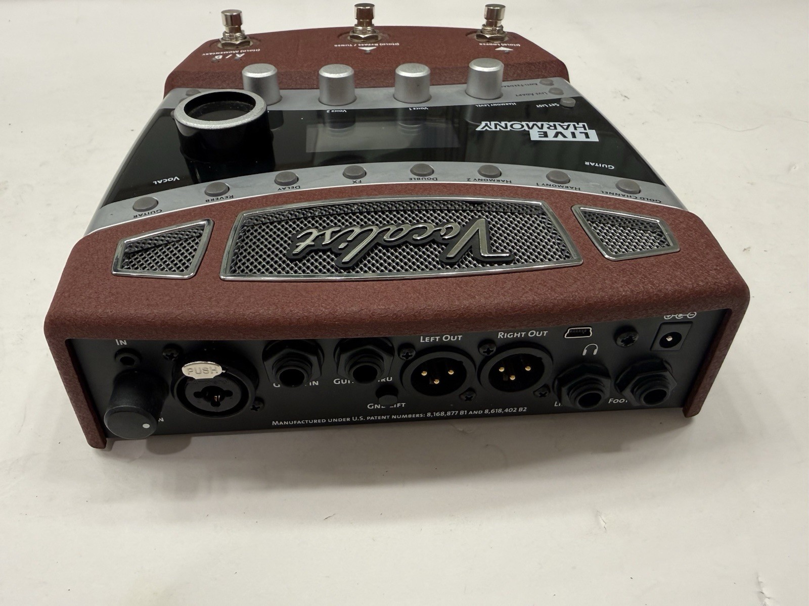 Digitech VLHM Vocalist Live Harmony Vocal Effects Processor Pedal + Box & PSU