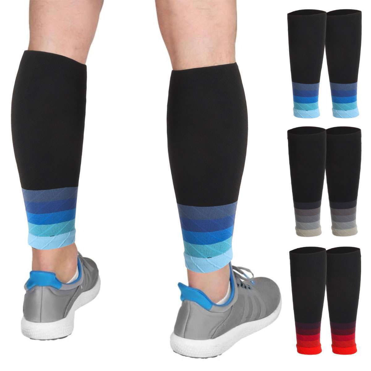 Compression Sleeve Support Leg Calf Brace Socks Sport Gym Pain Relief Men Women
